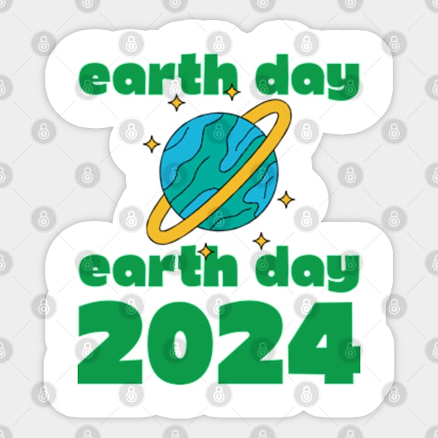 Earth day 2024  Everyday gift april 22 Rainbow Sticker by graphicaesthetic ✅